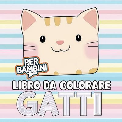 Gatti Giocosi: Libro da Colorare per Bambini: Un Regalo Speciale per Bambini: Disegni di Gatti per Stimolare la Fantasia.