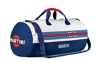 Sparco 099100MR Martini Racing Blue Sportbag Gym Bag