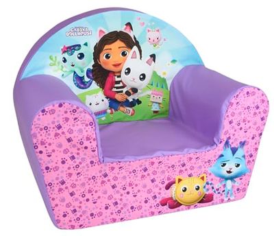 FUN HOUSE Gabby ET LA Maison Magique clubstoel voor kinderen, oorsprong, Frankrijk, 52 x 33 x 42 cm (l x d x h)