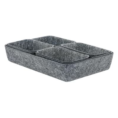 axentia Grå, One Size, 7 st