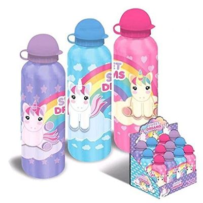 A2Z 4 Kids Unicorno - Borraccia in alluminio, 500 ml, colore: Rosa