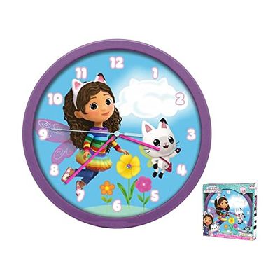 Kids Licensing - Reloj DE Pared GABBYS Dollhouse