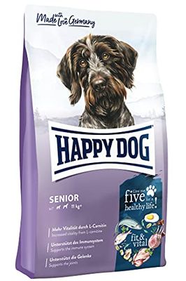 Happy Dog Supreme fit & Vital Senior - Comida Seca para Perros Mayores - 4 kg de Capacidad