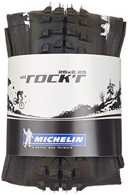 Michelin Wildrock'r Tl Ready, Copertone Unisex Adulto, Nero, 26x2.25