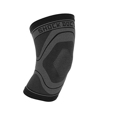 Shock Doctor 2060 Rodillera de Compresión, Unisex Adulto, Negro, M