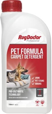 Rug Doctor Pet Formula Carpet Detergent, 1 Litre,White