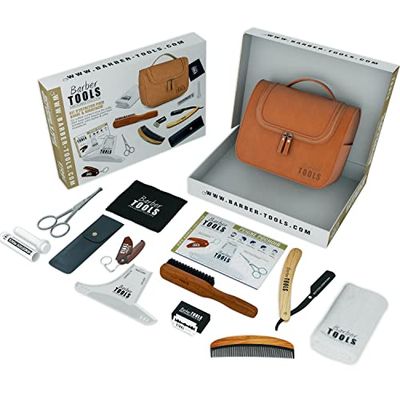 Kit/Set/Coffret d'entretien et de soin pour barbe et rasage. ✮ BARBER TOOLS ✮
