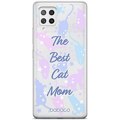 ERT GROUP mobiel telefoonhoesje voor Samsung A42 5G origineel en officieel erkend Babaco patroon Cats 017 optimaal aangepast aan de vorm van de mobiele telefoon, gedeeltelijk bedrukt