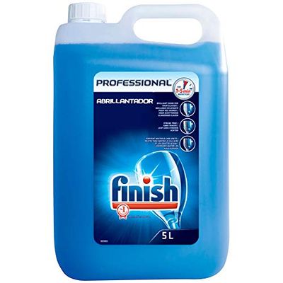 Finish Abrilhantador industrial para máquina de lavar loiça, uso profissional, 5 l