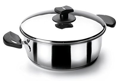 Lacor 88028 Faitout avec Couvercle Diamètre 28 cm Nova Ladycor