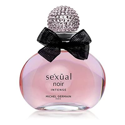 Michel Germain Sexual Intense Black - Floriental Perfume för dam - noter av strawberries, Sweet Pea and Sandalwood - berikad med naturliga oljor - lämplig för alla tillfällen - 125 ml EDP spray