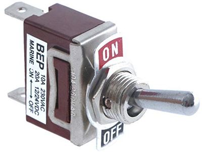NUEVO 2024 - BEP SWITCH TOGGLE OFF-ON SINGLE POLE 12V 10A