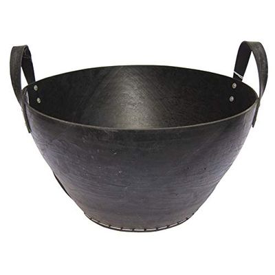 BENTA 99171 – Cesta de Goma, Goma, Negro, 34 x 51 x 25 cm