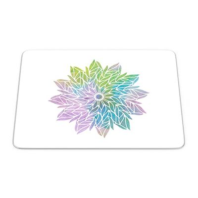 Bonamaison, Rectangle Pop Art Digital Printed Mouse Pad, Non-Slip Base, for Office and Home, Size: 22 x 18 cm
