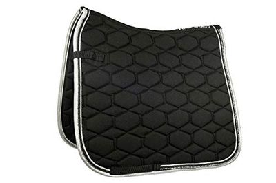 HKM Crystal Fashion Sadelunderlägg Svart Ponnydressyr