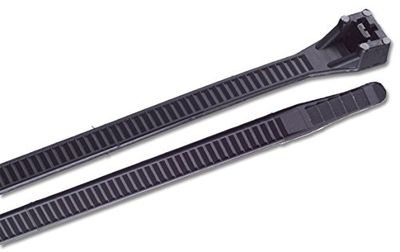 ANCOR 48' STANDARD CABLE TIES UV BLACK 10PCS