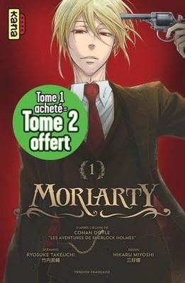 Pack 1+1 Moriarty (Tomes 1+2) - OP 1+1 Kana 2024
