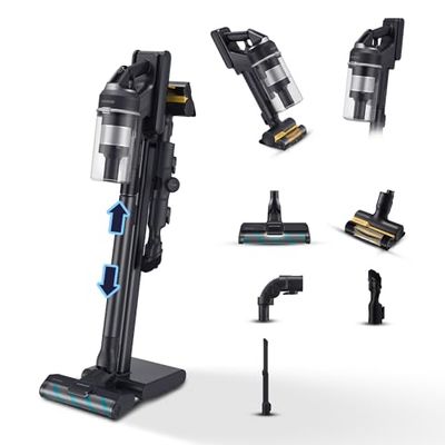 Samsung Elektrisk kvast VS20C955CTK/WA Jet 95 Multi Extra, 210 W effekt, sladdlös dammsugare, upp till 120 min batteritid