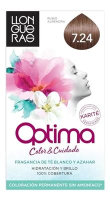 Llongueras Optima Hair Colour Teinte 7.24-Almond Blond