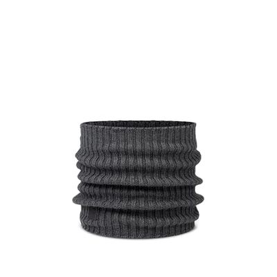 BUFF| Knitted Neckwarmer Man Woman Adult, Extreme Cold, Practical, Versatile, Fashionable, Thermal Insulation, Comfortable, One Size, Grey