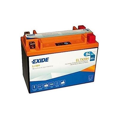 Bateria Exide-Lítio ELTX20H 12V - 7Ah/380A (EN) (175x87x130mm)