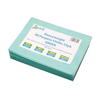 CCGV59ARI pesante salviette, colore: verde (Confezione da 25)