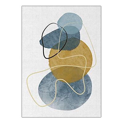 Arterby's® - Premium Poster Quadro Cornice Tela Canvas Dipinto Mood - Illustrazione Dipinto Astratto Hand Painted - Made in Italy - HD Tela (senza cornice) 30x40 cm A0027 D0030