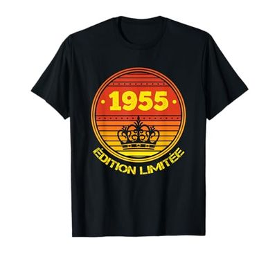 Compleanno Regalo Retro Vintage 1955 Vintage Vintage 1955 Umorismo Maglietta