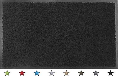 Partie Eco-Clean Tapis, Polyamide, Noir, Unique