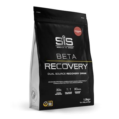 Science in Sport BETA Recovery Dual Source Recovery Drink | Chocolate Protein Powder - Advanced Carbohydrate & Whey Protein Blend for Post-Endurance Exercise | 30g Protein per Serving, 1.5kg