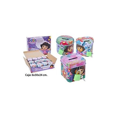 Dora - Spaarpot metaal hangslot