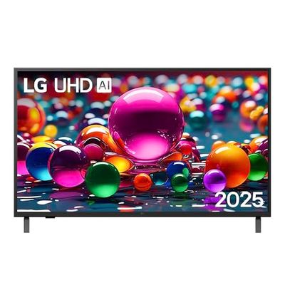 LG webOS UHD AI UA75 50 pollici, Smart TV 4K Ultra HD, Processore α7 Gen8, webOS con AI, Filmmaker mode, HDR10, Gaming con VRR 4K@60Hz, Game Optimizer, Wi-Fi, 50UA75006LA 2025