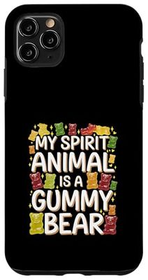 My Spirit Animal Is A Gummy Bear Candy Lover Kid |---- Case for iPhone 11 Pro Max