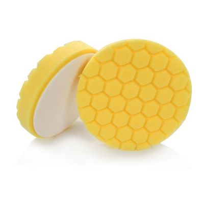 Chemical Guys Bufx 101HEX5 Giallo 14 cm Hex-Logic Taglio e Compounding Pad