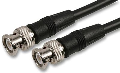Pro Signal PSG00543 BNC Male to BNC Male RG59/U Coaxial Lead, 3m, 75 Ohm, Gold