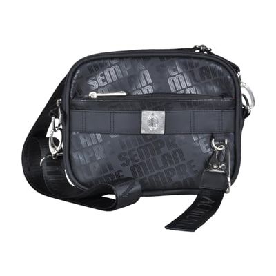 AC Milan 143422 Milan, Bolso Unisex Adulto, Negro