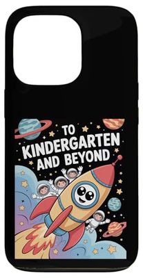 To Kindergarten and Beyond Space Rocket Astronaut Kids Case for iPhone 13 Pro