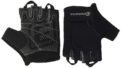 Energetics LFG 310 Guantes, Mujer, Negro/Gris, Extra-Small