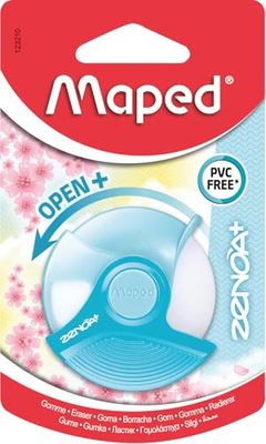 Maped 123210 Zenoa + Gomma, Colori assortiti, 1 pezzo
