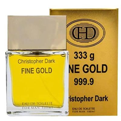 Christophe foncé fine Gold Eau de toilette pour homme 100 ml