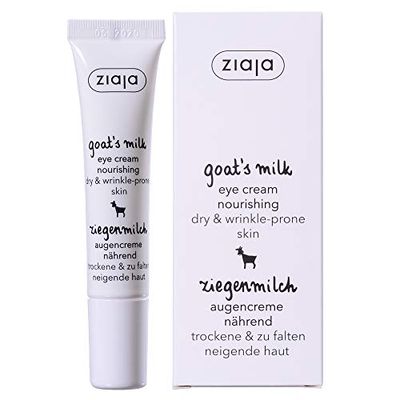 Ziaja Leite de creme contorno de olhos, 15 ml