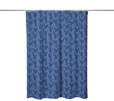 Bonamaison Cortina de Baño, Cortina de Ducha Impresa Digitalmente 140x200 cm - Diseñado y Fabricado en Turquía