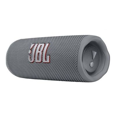 JBL Flip 6 Speaker Bluetooth Portatile, Cassa Altoparlante Impermeabile e Antipolvere IPX67, Compatibile con JBL PartyBoost, Fino a 12h di Autonomia, Grigio