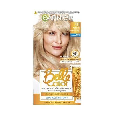 Garnier - Belle Color - Coloration permanente Blond - 111 Blond Très Très Clair Cendré Naturel
