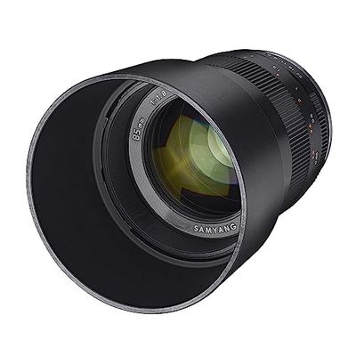SAMYANG 22515 Lenti per Samyang MF 85mm F1.8 Ed UMC CS MFT SLR Fotocamere Nero