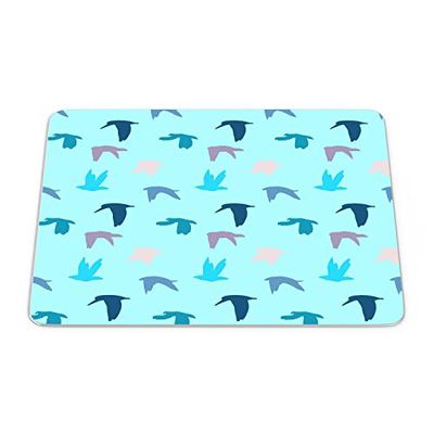 Bonamaison, Tapis de Souris Rectangle Imprimé Numériquement, Fond Antidérapant, pour Bureau et Maison, Taille: 22x18cm