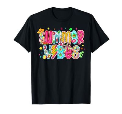 Summer Vibes Coquette Bow Funny Beach Life Vacanze estive Maglietta