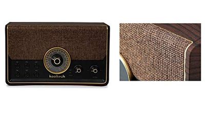 Kooltech Vintage bärbar Bluetooth-radio