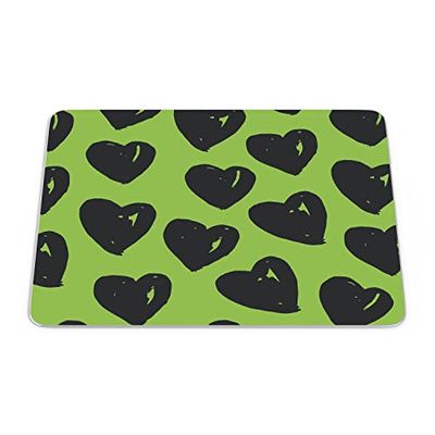 Bonamaison, Rechthoek Pop Art Digital bedrukte muismat, antislip onderkant, voor kantoor en thuis, grootte: 22x18 cm