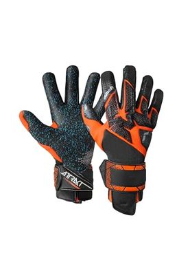 Reusch Attrakt Fusion Carbon 3D gripvaste keepershandschoenen, voor dames en heren, voetbalhandschoenen voor volwassenen, geschikt voor alle weersomstandigheden en speelvelden